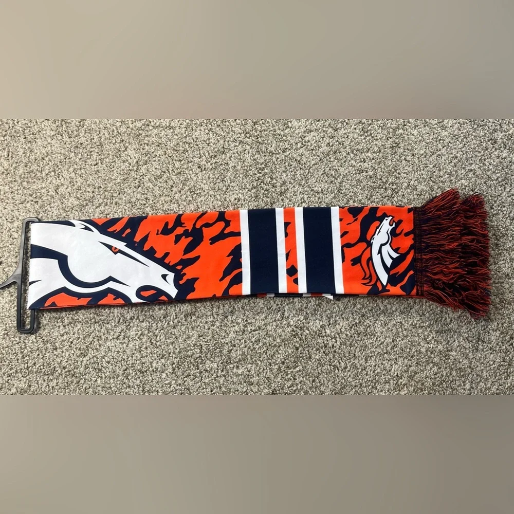 NFL Foco Denver Broncos Scarf - Picture 1 of 5
